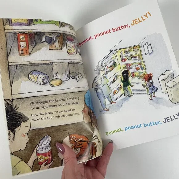🍋 4/$20  Peanut Butter and Jelly | Kids Books Childrens Books - Picture 3 of 5